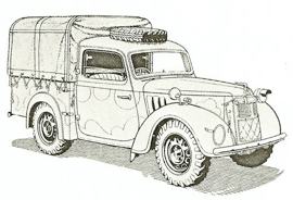 1941 Austin Ten Light Utility Model G/YG